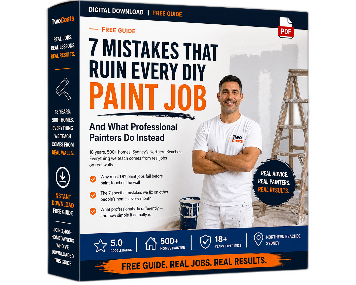 7 Mistakes That Ruin Every DIY Paint Job — Free Guide by Two Coats